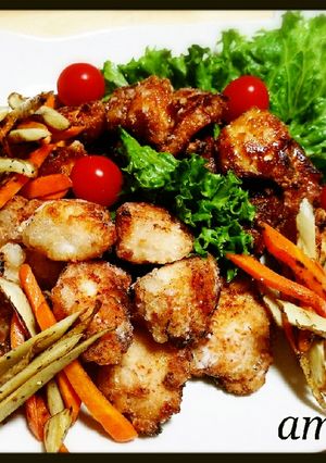 お弁当ＯＫ！塩麹漬け唐揚げ韓国風♪-レシピのメイン写真