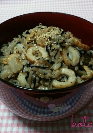 ❇糸コンと根菜❇でヘルシー炊込みご飯♪-レシピのメイン写真