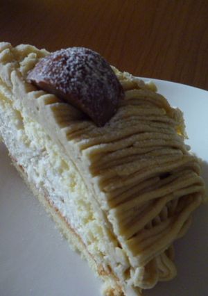 シンプルモンブラン(スポンジ)-レシピのメイン写真