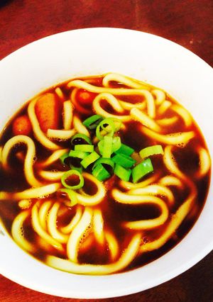 一人で食べる簡単カレーうどん-レシピのメイン写真