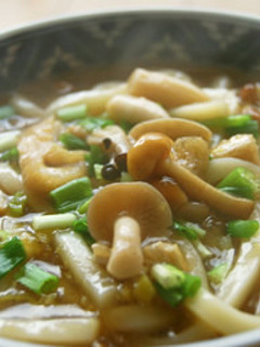ランチに きのこ生姜うどん -レシピのメイン写真