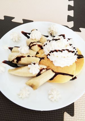 ふわふわパンケーキ-レシピのメイン写真