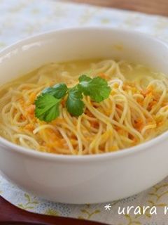 かぼちゃスープ素麺-レシピのメイン写真