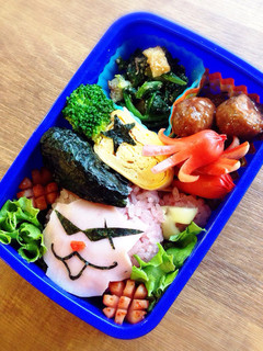 妖怪ウォッチ☆ ワルニャンのキャラ弁-レシピのメイン写真