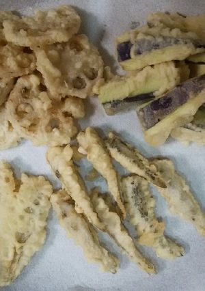 夫、喜ぶショートニングで揚げるハゼ天ぷら-レシピのメイン写真