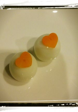キャラ弁に♡うずたまハート♡-レシピのメイン写真