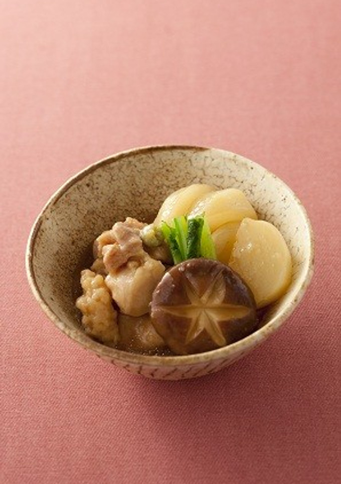 ～心温まる一品～カブとシイタケの治部煮風-レシピのメイン写真