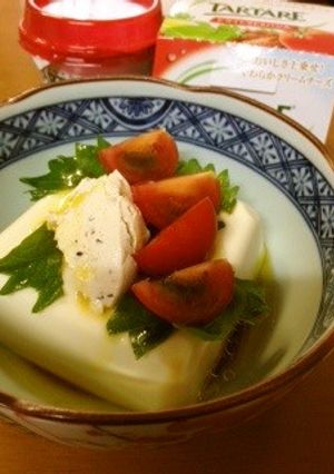 kawaii冷奴♡クリームチーズのせ豆腐-レシピのメイン写真