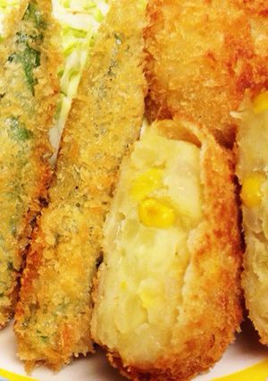 簡単♡さつまいもとコーンのコロッケ-レシピのメイン写真