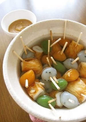 ちく玉こんにゃく旨味噌おでん-レシピのメイン写真