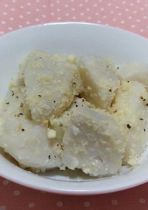 〖里芋の粉チーズ和え〗-レシピのメイン写真