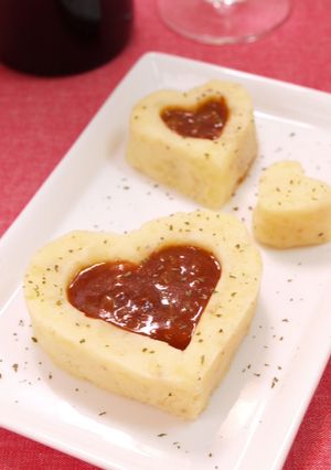 マッシュポテトのデミグラスグレービー添え-レシピのメイン写真