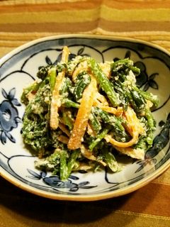 ほうれん草・人参のくるみ和え♪-レシピのメイン写真