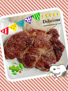 一番美味しかった♥ポークソテーの焼き方♪-レシピのメイン写真