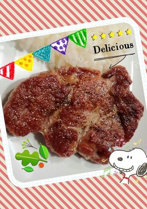 一番美味しかった♥ポークソテーの焼き方♪-レシピのメイン写真