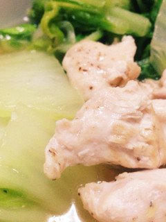 生姜でポカポカ♡鶏むね肉と白菜煮-レシピのメイン写真