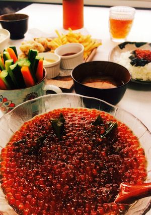 北海道の秋の味覚☆絶品いくらの醤油漬け-レシピのメイン写真