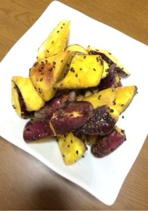 カリっと洋風大学芋♡(∩´∀`)∩-レシピのメイン写真