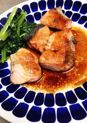 鮭のムニエル バターポン酢ソース-レシピのメイン写真