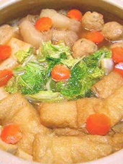 鶏団子鍋-レシピのメイン写真