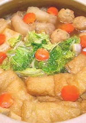 鶏団子鍋-レシピのメイン写真