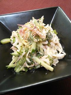 簡単!切り干し大根のごまドレサラダ-レシピのメイン写真