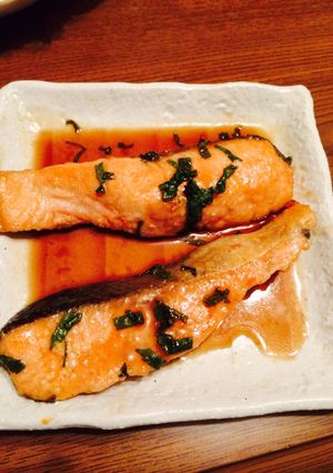 鮭と大葉の甘酢あん-レシピのメイン写真