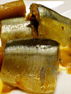 減塩★圧力鍋でさんまの梅煮-レシピのメイン写真