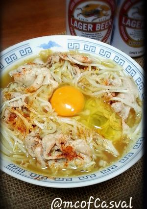 がっつり満腹♪塩豚モヤシラーメン-レシピのメイン写真