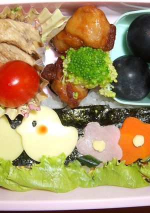 ひよこさん弁当-レシピのメイン写真