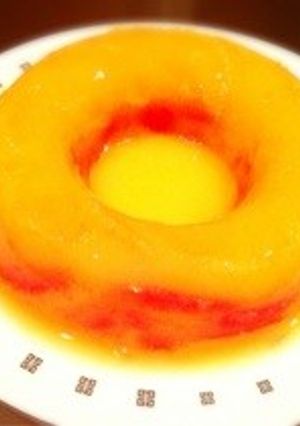 オレンジゼリーでバースデーケーキ-レシピのメイン写真