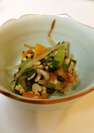 スピード料理　スタミナ納豆和え-レシピのメイン写真