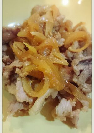 うちのしょうが焼き。-レシピのメイン写真