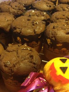 ハロウィン!HMで簡単チョコマフィン-レシピのメイン写真