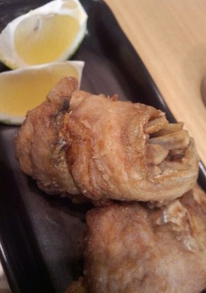 ごぼう巻きさんまの竜田揚げ-レシピのメイン写真