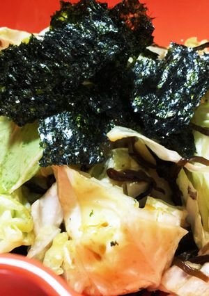 超簡単キャベツの塩昆布サラダ-レシピのメイン写真