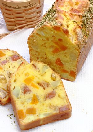 芋・栗・かぼちゃ の『ケークサレ』-レシピのメイン写真