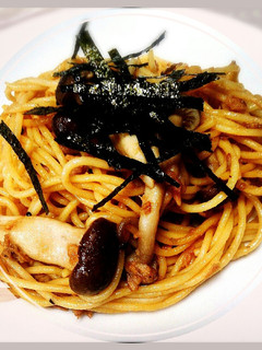 わさび醤油で和風パスタ○゜-レシピのメイン写真