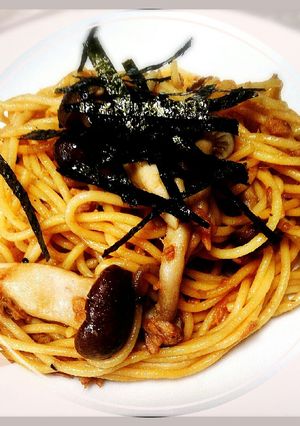 わさび醤油で和風パスタ○゜-レシピのメイン写真