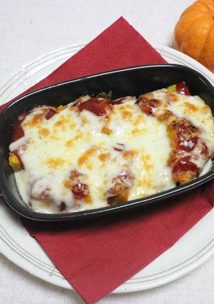 簡単！カボチャのチーズグラタン-レシピのメイン写真