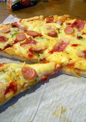 サラダいらず【お野菜たっぷりピザ】-レシピのメイン写真