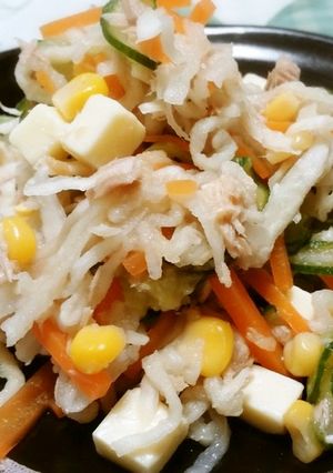 ◆爽やか美味しい♪切干大根サラダ◆-レシピのメイン写真