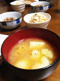 じゃがバター味噌汁☆ご飯にもパンにも☆-レシピのメイン写真