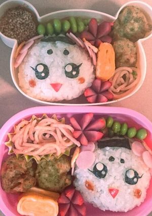 妖怪ウォッチ ネタバレリーナ キャラ弁-レシピのメイン写真