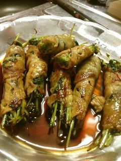 豆苗肉巻き-レシピのメイン写真