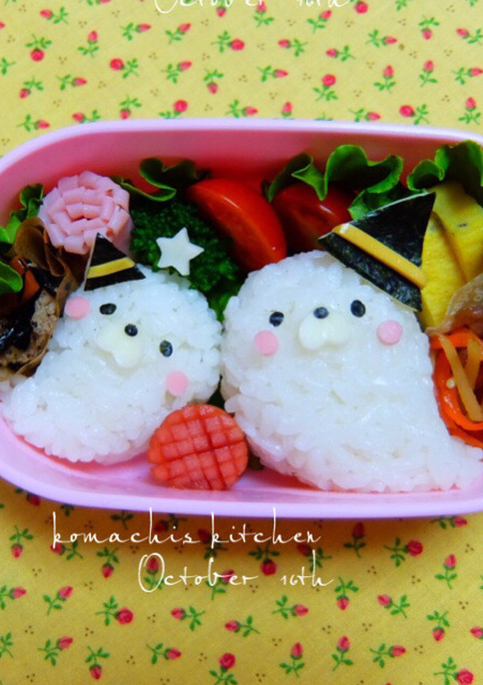 幼稚園 お弁当 ♡あざらしさん親子-レシピのメイン写真