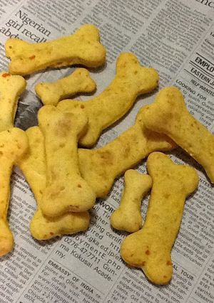 犬用 ✖︎ おやつ ニンジン入りクッキー-レシピのメイン写真