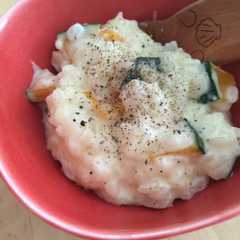 รูปของ つわりの味方♡超簡単5分でチーズリゾット