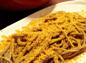 大人の贅沢高級割烹の味になるカラスミ蕎麦-レシピのメイン写真