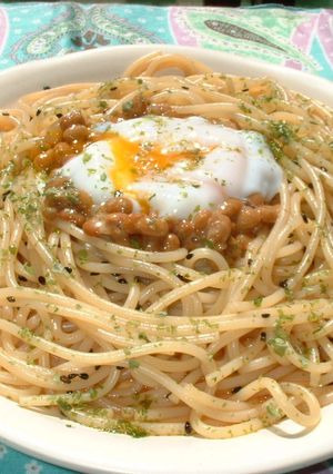 これで若返る？とろ～り納豆パスタ-レシピのメイン写真